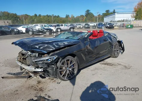 2019 BMW M850I xDrive from USA, damaged, VIN WBAFY4C56KBX29853
